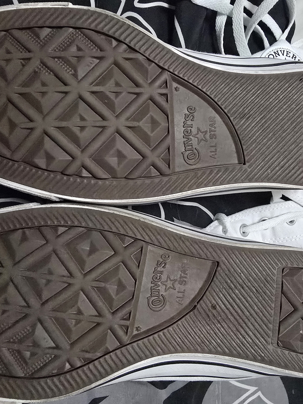 Converse All Star White High-Top Lace-Up Sneakers 11 - Picture 4 of 16